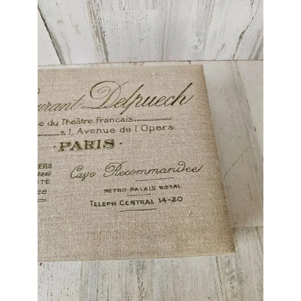 Restaurant Delpuech Paris box home decor jewelry large‎